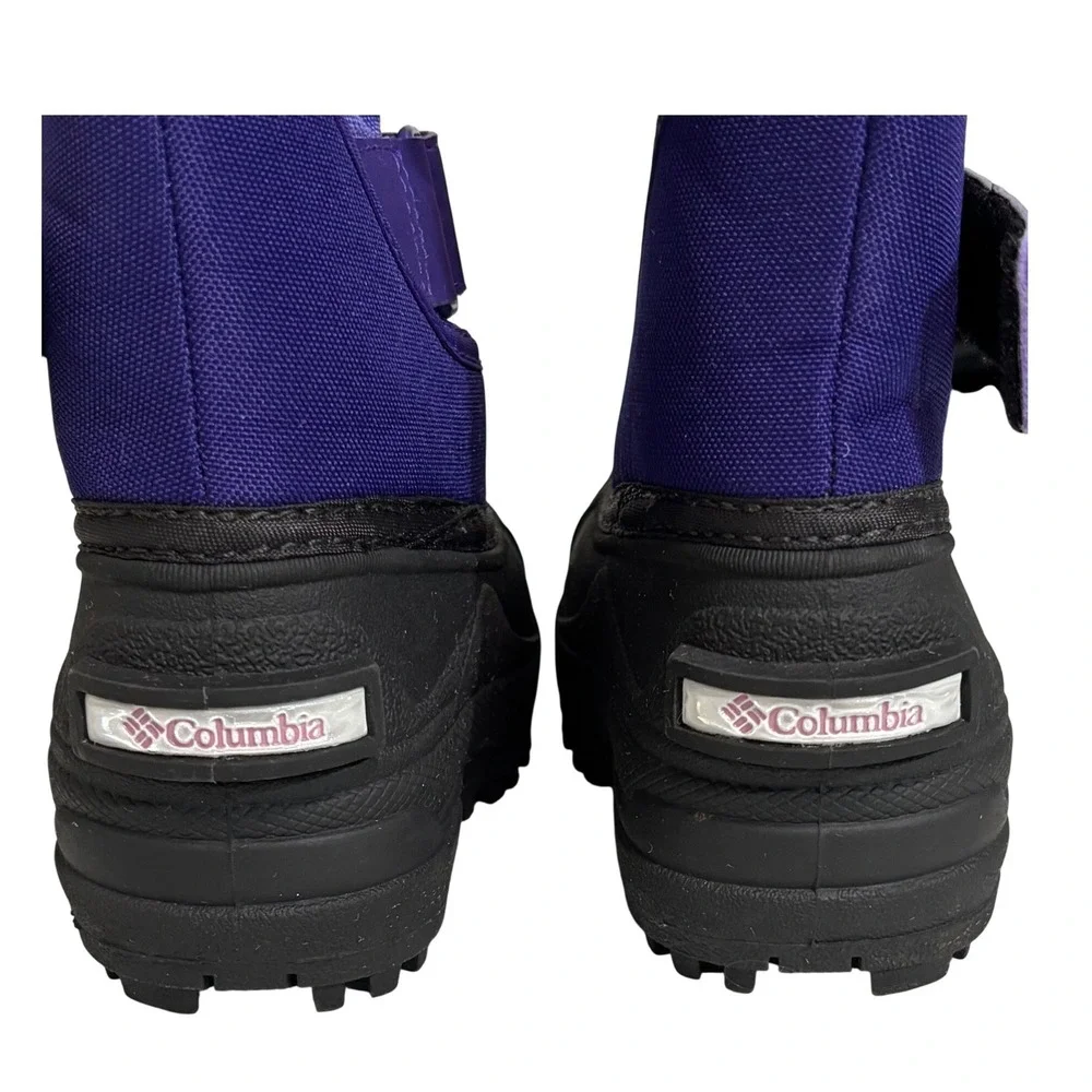 Columbia - Kid's Size 6 Rope‎ Tow  Kruser Purple Waterproof Snow Boots